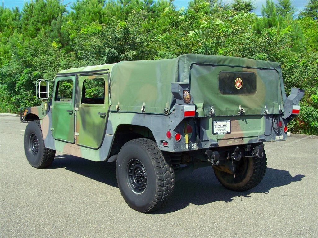 1987 Hummer HMMWV UTILITY AM GENERAL HMMWV 4X4 6.2L DIESEL AUTO 3 SPEE - photo 2