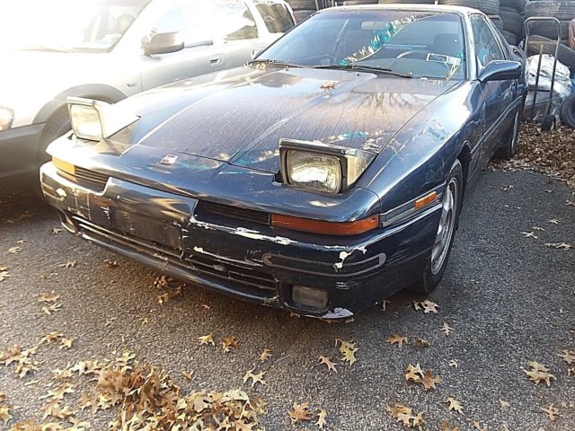 needs TLC runs/drives 157k automatic 1989 Toyota Supra Turbo dk.blue/dk blue int 1989 Toyota Supra base