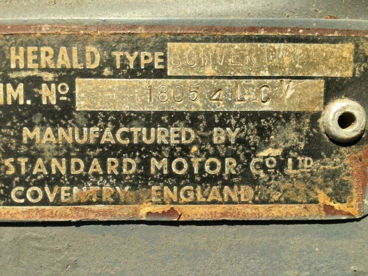 1961 Triumph Herald - photo 12