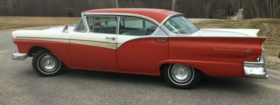 NEVADA CAR NO RUST OR ROT EVER ! VERY SOLID ORIGINAL CONDITION 1957 Ford Fairlane