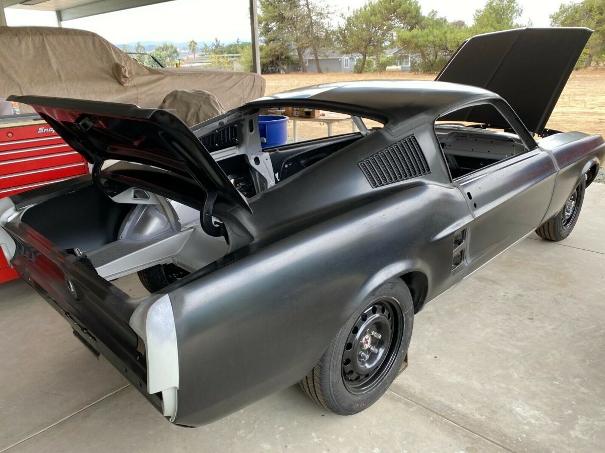 New 1967 Fastback Body Shell 1967 Ford Mustang