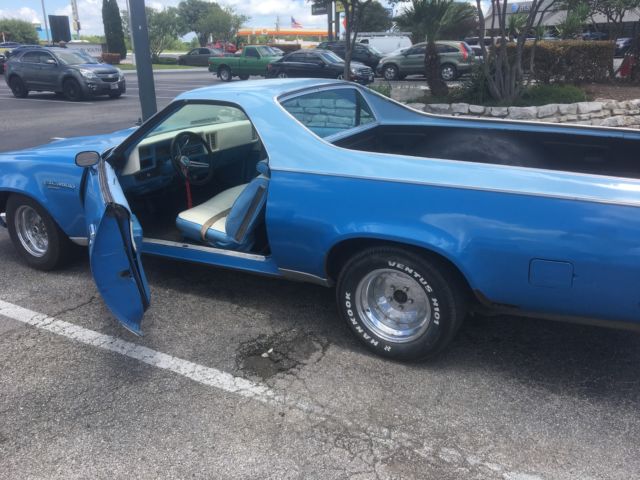 1975 Chevrolet El Camino Baby blue accent sky blue body - photo 2