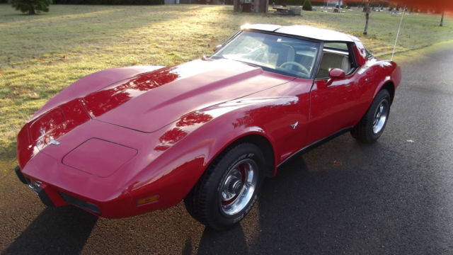 New 350 Four Bolt Main Motor Rebuilt Automatic Trans. Low Mile Original Survivor 1979 Chevrolet Corvette