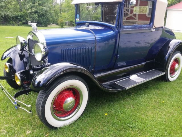 1928 Ford Model A Sport coupe - photo 10