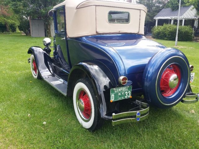 1928 Ford Model A Sport coupe - photo 4