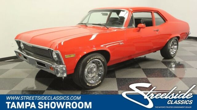 NEW PAINT & R134 A/C, FACTORY COLORS, 327 V8, AUTO, PS, PB W/DISCS, CLEAN NOVA! 1972 Chevrolet Nova --
