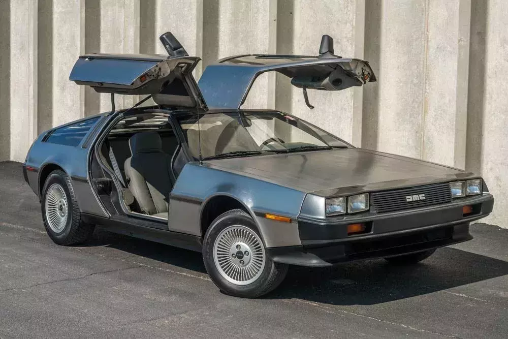New windshield, rear louvers & tires among many other new parts 1981 DeLorean DMC-12
