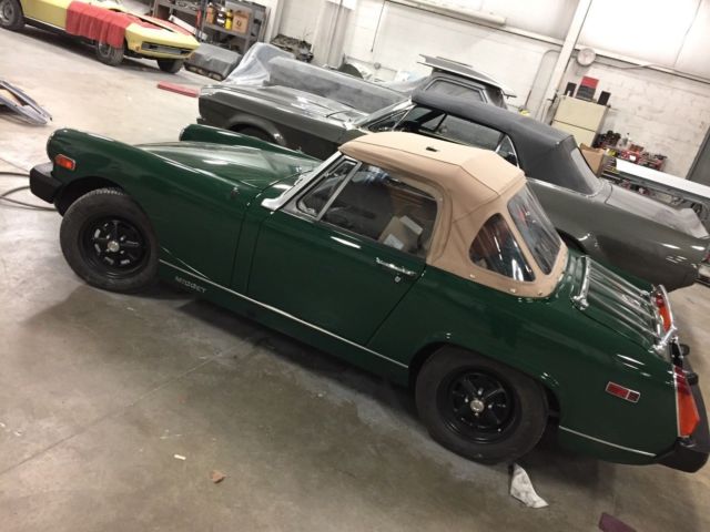Newly restored 1979 MG Midget 1500 with low miles 1979 MG Midget