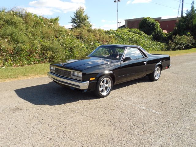 Nice 1 owner real black 1986 El Camino. GA car/no rust! One time repaint 1986 Chevrolet El Camino