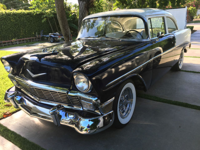 Nice 1956 Chevy Belair / 210 / 150 Post Driver 350ci 4 speed with cold A/C 1956 Chevrolet Bel Air/150/210 150