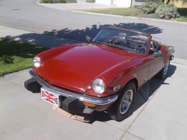 NICE! 1977 Triumph Spitfire ** Price Reduced!! Moving so it's Got to GO!! 1977 Triumph Spitfire