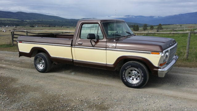 NICE 1979 FORD F150 RANGER XLT PICKUP TRUCK: VERY STRAIGHT, AUTO, RUNS EXCELLENT 1979 Ford F-100 f150