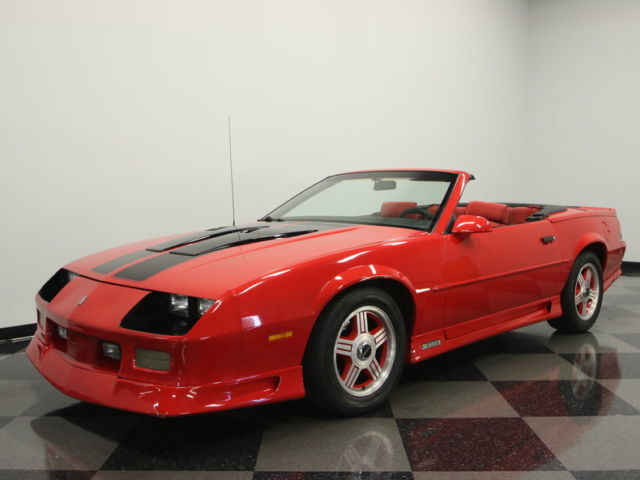 NICE 5.7 Z28 25TH ANNY, 96K MILES, CLEAR HISTORY, AUTO, SUPER CLEAN & UNMOLESTED 1992 Chevrolet Camaro Z28 Convertible 2-Door