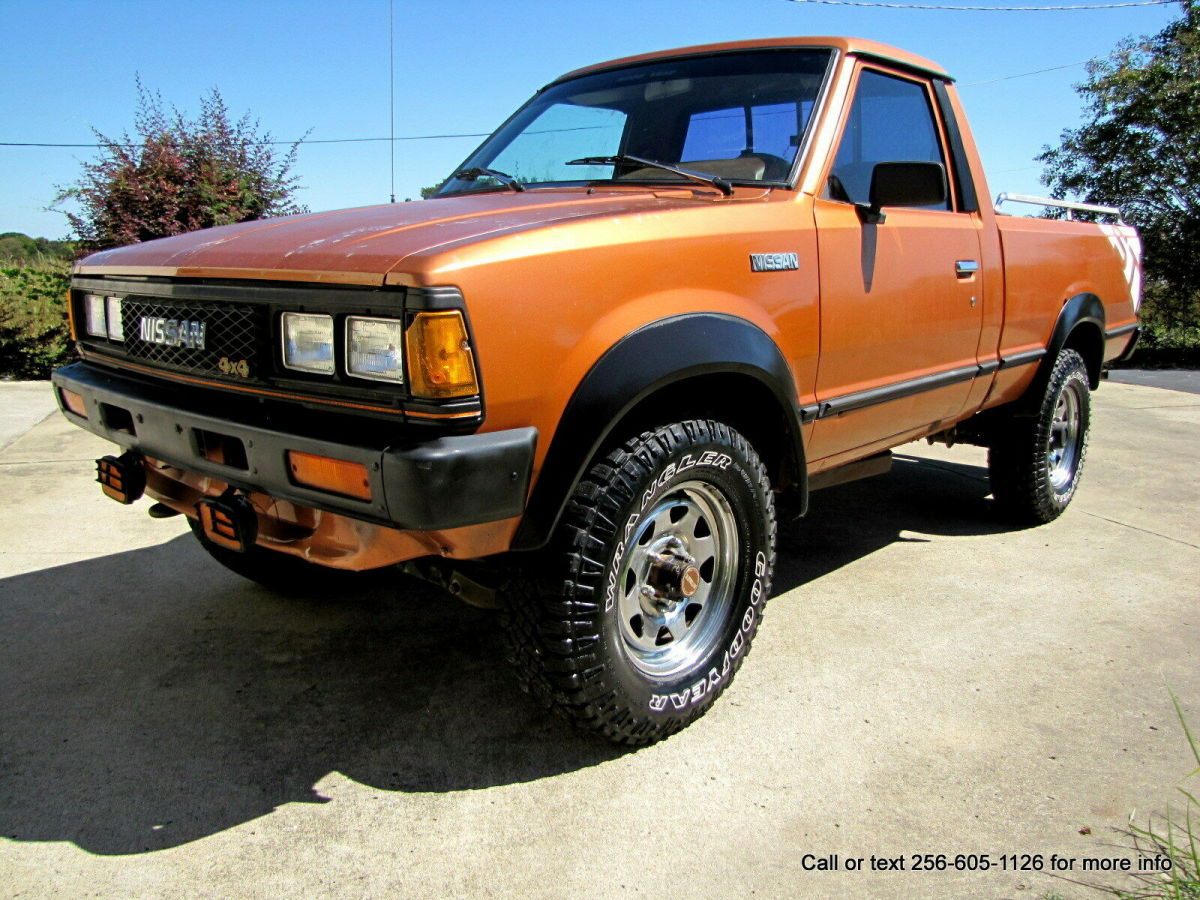 NICE 720 4X4 @138K ACTUAL MILES@ VERY DEPENDABLE RARE TRUCK !!W@W 1986 Nissan Other Pickups 720 4X4 ST DATSUN