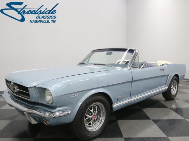 NICE A-CODE 289 CONVERTIBLE, 4 SPEED MANUAL, GREAT COLOR COMBO, FRONT DISCS! 1965 Ford Mustang