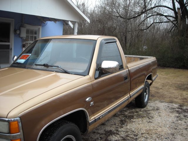 NICE ALL ORIGINAL LOW MILE CHEVY PICKUP 1990 Chevrolet Silverado 1500 SILVERADO