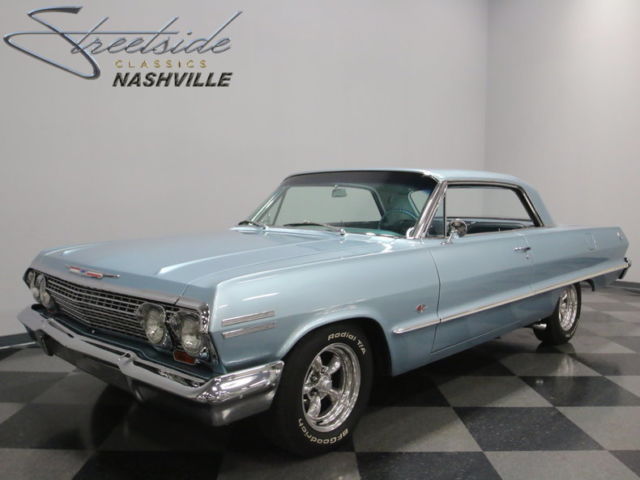 NICE AND CLEAN IMPALA, 350CI MOTOR, TH350 TRANS, POWER STEERING, 4 WHEEL DISCS! 1963 Chevrolet Impala