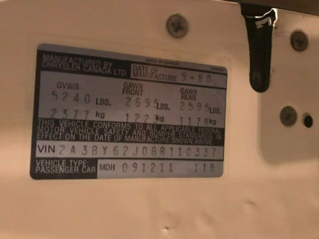 1981 Chrysler Imperial - photo 5