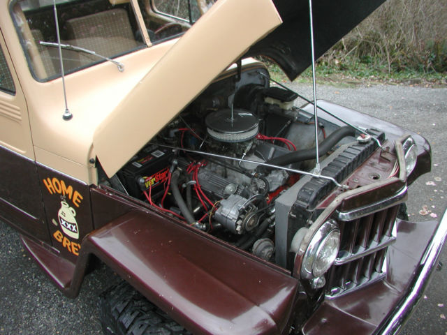 Nice Body-NO Cancer, Strong 4-bolt small block Chevy, Automatic,nearly new tires 1959 Willys Pickup