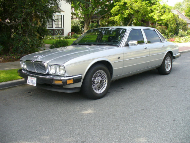 Nice California Rust Free Jaguar XJ6 Factory Wire Wheels New Brake System 1989 Jaguar XJ6