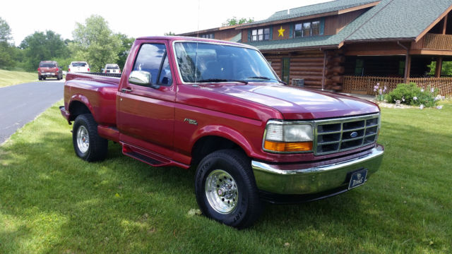 NICE CLEAN 1994 FORD F150 4X4 5 SPD. FLARE SIDE 99% RUST FREE 1994 Ford F-150