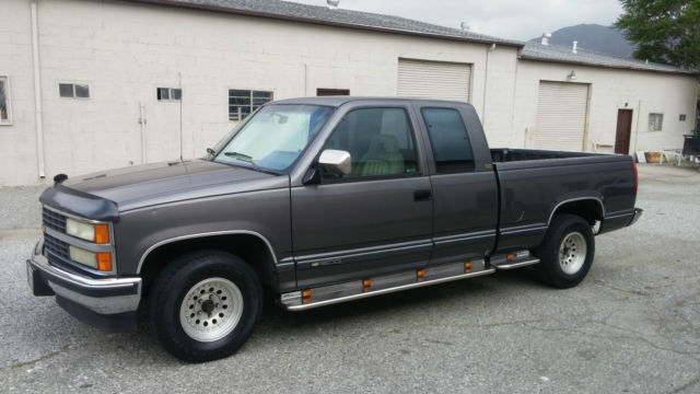 NICE CLEAN RUSTFREE EXTENDED CAB SILVERADO! 1 OWNER CALIFORNIA TRUCK! 1993 Chevrolet C/K Pickup 1500 Silverado