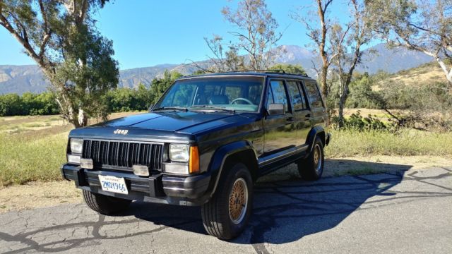 Nice Clean Rustfree Limited XJ! Loaded California Jeep 4x4 ! NO RESERVE AUCTION! 1989 Jeep Cherokee Limited 4WD