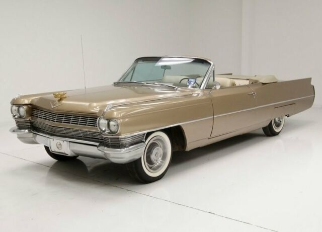 Nice Color Smooth 429ci V8 Driver Quality Outstanding Leather Interior 1964 Cadillac DeVille Convertible
