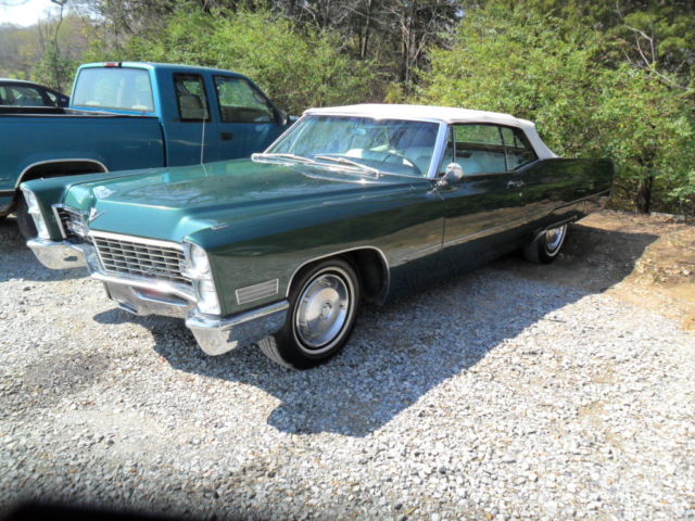 nice cruiser 1967 Cadillac DeVille CONVERTIBLE 2DR