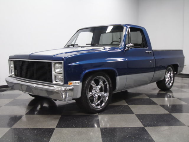 NICE CUSTOM, 383 STROKER V8, AUTO, POSI, FRONT DISCS, PWR STEER, SOLID & NICE! 1985 Chevrolet C/K10