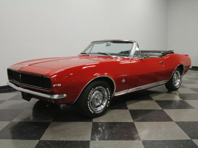 NICE DROPTOP, 327 V8, AUTO, PWR TOP, FACTORY CORRECT COLOR/DELUXE INT, VALUE FUN 1967 Chevrolet Camaro RS