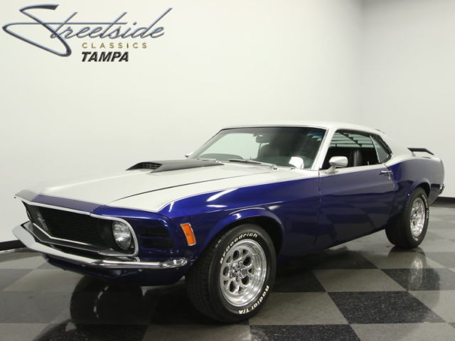 NICE FASTBACK, 302 V8, 5 SPEED MAN., COLD FACT A/C, FRESH INTERIOR, SLICK PAINT 1970 Ford Mustang