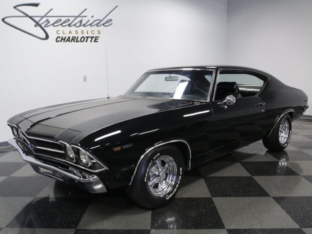 NICE FRESH CRATE 350 V8, AUTO, A/C, PWR STEER/BRAKES, MATTE STRIPES, FUN MUSCLE! 1969 Chevrolet Chevelle