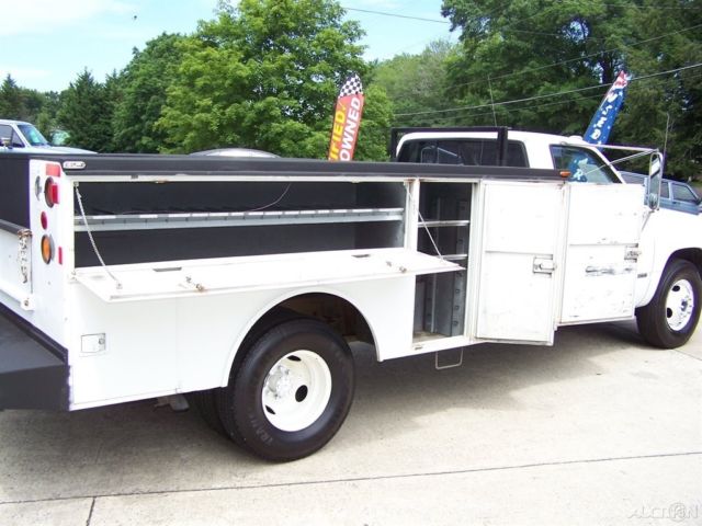 1990 Chevrolet C/K Pickup 3500 1 OWNER 1 TON DIESEL UTILITY SERVICE DUALLY - photo 7