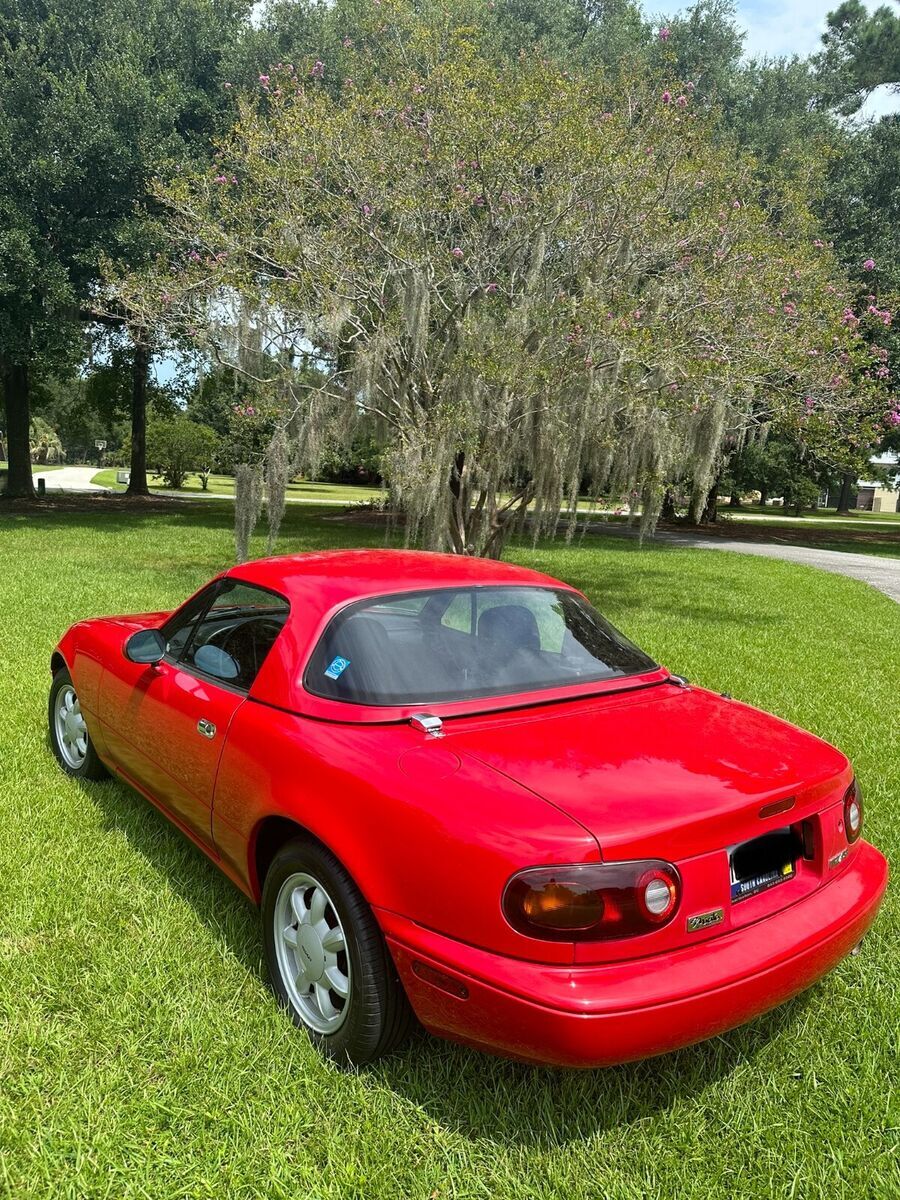 Nice Low Miles 1991 Mazda Miata with hard top and soft top 1991 Mazda MX-5 Miata