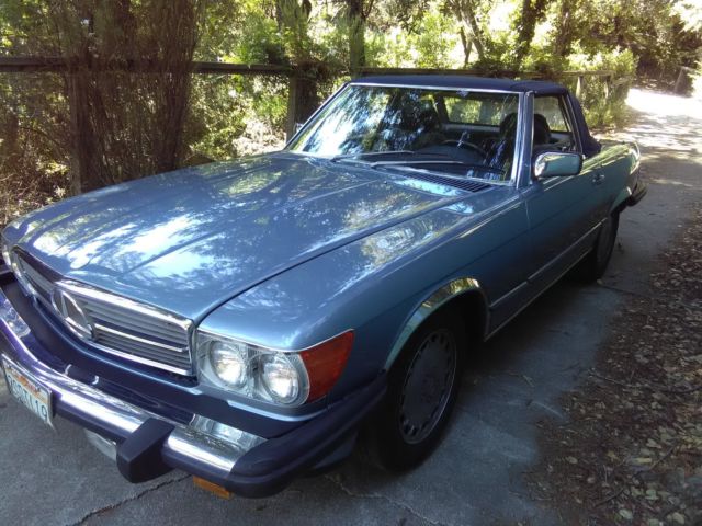 1987 Mercedes-Benz 500-Series Convertible