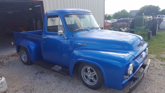 nice older 1954 Ford F100 Short Bed Step side 1954 Ford F-100 Custom