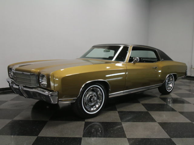 NICE ORIG., MATCH #'S 400 V8, AUTO, A/C, PWR STEER/FRONT DISCS, CORRECT COLORS! 1970 Chevrolet Monte Carlo