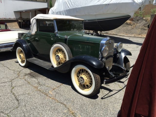 Nice original 1932 Chevrolet Model AE Independence Rumbleseat Cabriolet 1931 Chevrolet Other Cabriolet