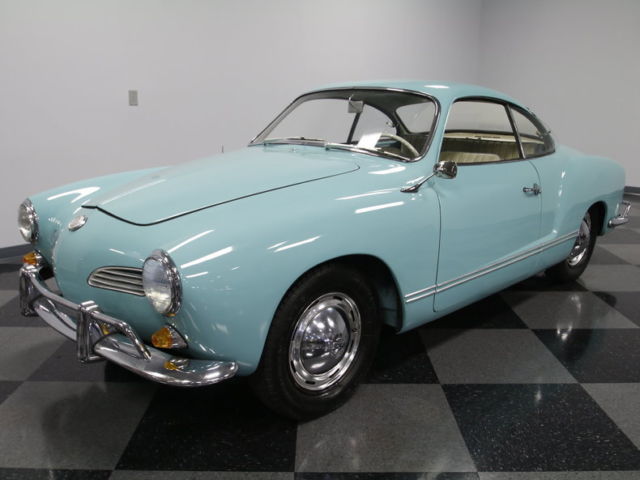NICE PAINT/BOD, REBUILT 4 CYL, 4 SPD, SOLID, CLEAN ORIG INTERIOR, RARE, FUN! 1964 Volkswagen Karmann Ghia