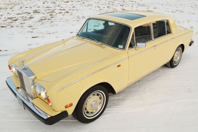 Nice presenting example. Fully work-shopped by RR experts. Priced for quick sale 1977 Rolls-Royce Silver Shadow - 4 door sedan