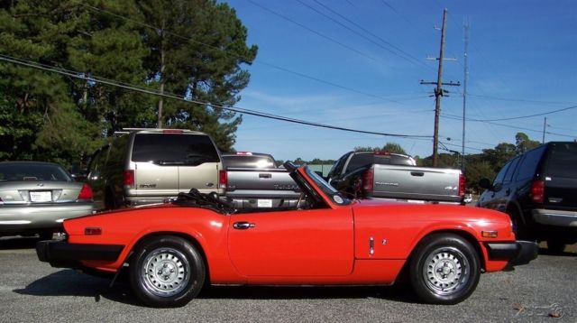 1980 Triumph Spitfire 32k 1500CC 4-SPD PRISTINE UNRESTORED SHOW QUALITY - photo 8