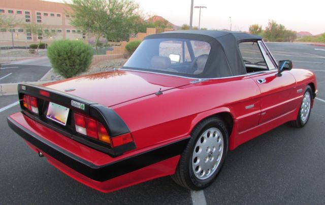 1987 Alfa Romeo Spider Quadrifoglio - photo 10