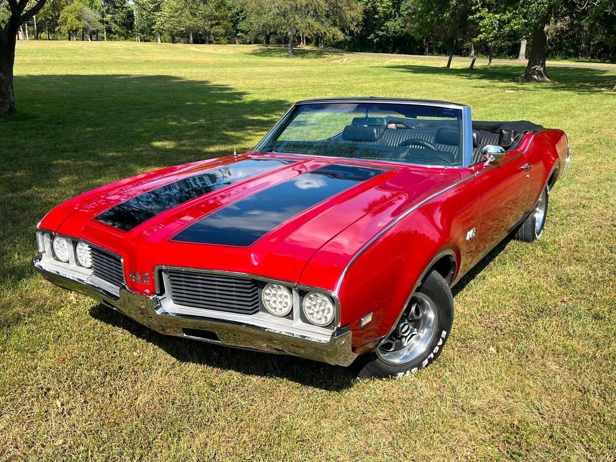NICE RESTORATION STRONG 455 BIG BLOCK AUTOMATIC POWER TOP BUCKETS PS PB PW TILT 1969 OLDSMOBILE CUTLASS 442