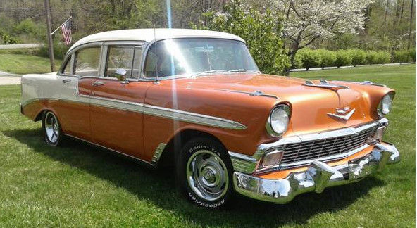Nice restored condition not perfect but a very good driver quality 1956 Chevrolet Bel Air/150/210 Belair