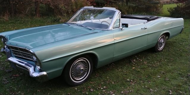 NICE RUST FREE 1967 Ford Galaxie 500 Convertible Number Matching V8 Automatic 1967 Ford Galaxie Galaxie 500