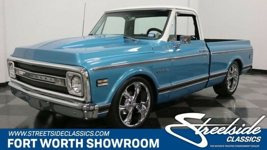 Nice Short Bed / Regular Cab! 350 V8, Auto, A/C, PS/B w/ Front Disc, Dialed In! 1969 Chevrolet C-10 CST