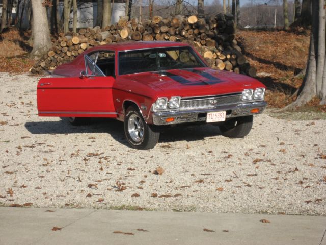 NICE SOLID 427 V8, 4 SPD, SHIFTER, PWR STEER, FRNT DISCS, CLEAN UNDER, 1968 Chevrolet Chevelle