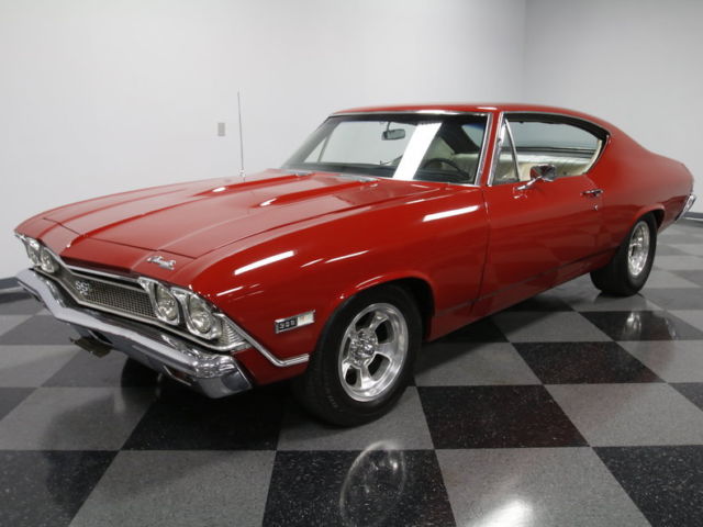 NICE SOLID 454 V8, 4 SPD, HURST SHIFTER, PWR STEER, FRNT DISCS, CLEAN UNDER, A+ 1968 Chevrolet Chevelle