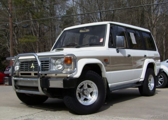 NICE SURVIVOR 5-SPD 4WD RIGHT HAND RHD COMP 2 TOYOTA FJ LAND CRUISER FJ 40 60 62 1989 Mitsubishi Montero 1-OWNER 93K PAJERO MMC TURBO DIESEL INTERCOOLED AC 4X4 WAGON